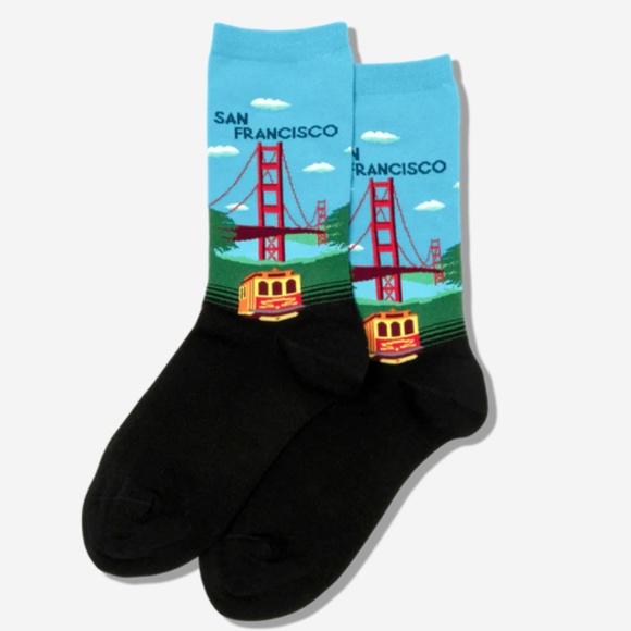 🆕 San Francisco Socks - Picture 1 of 6